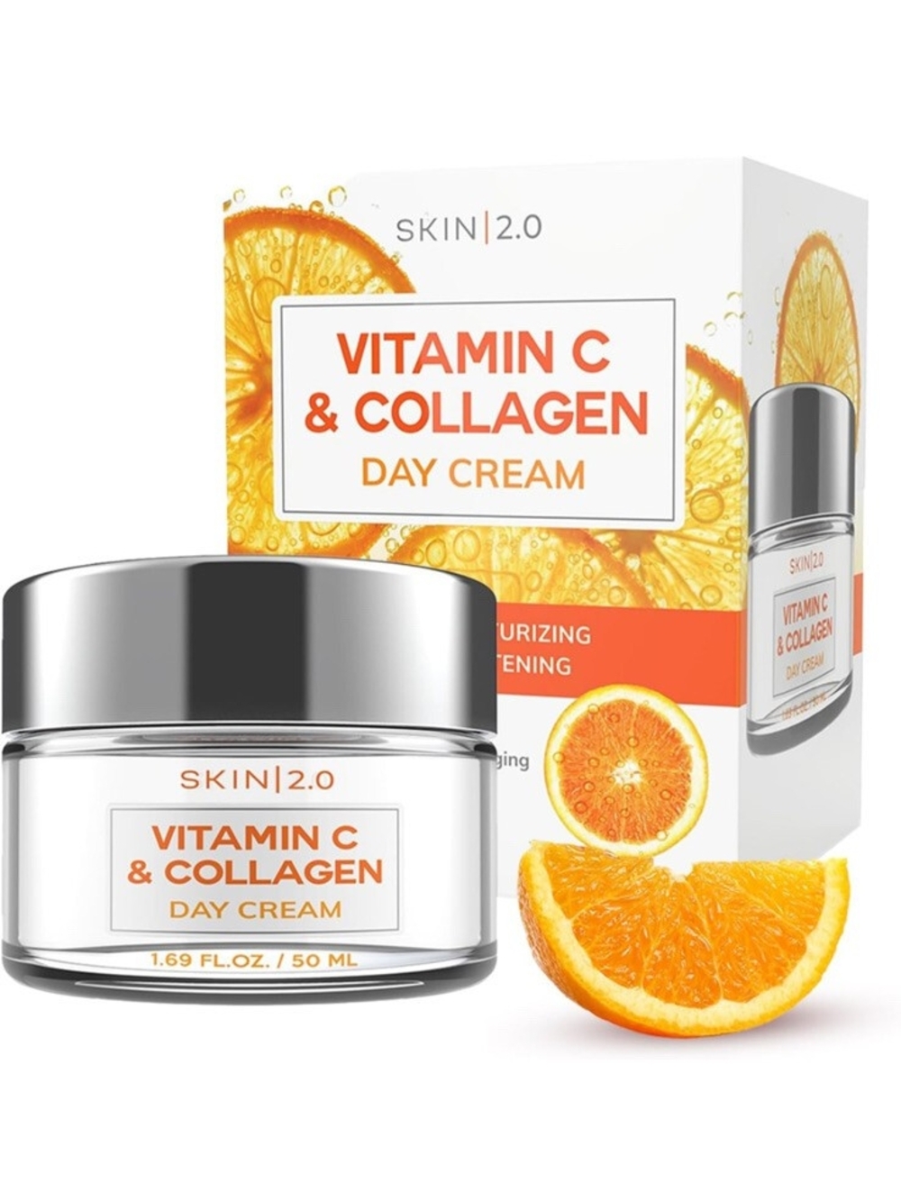 Skin|2.0 Vitamin C & Collagen Day Cream — Orange
